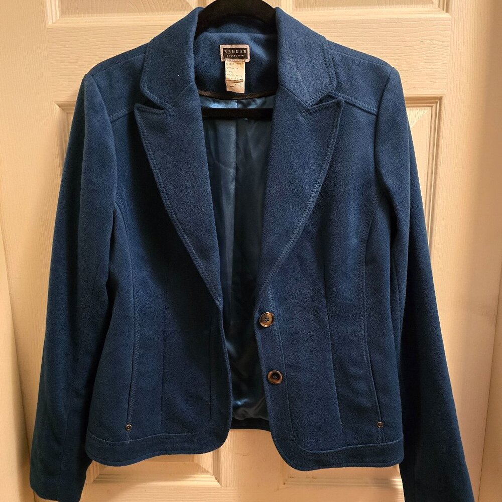 Renuar Blue Blazer - Size 8
